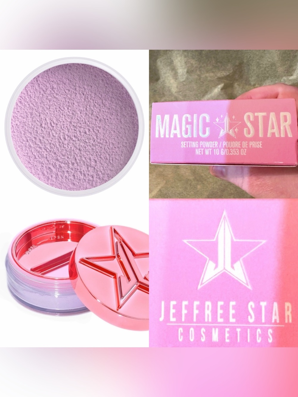 Jeffree Star Cosmetics Magic Star Setting Powder - Lavender
